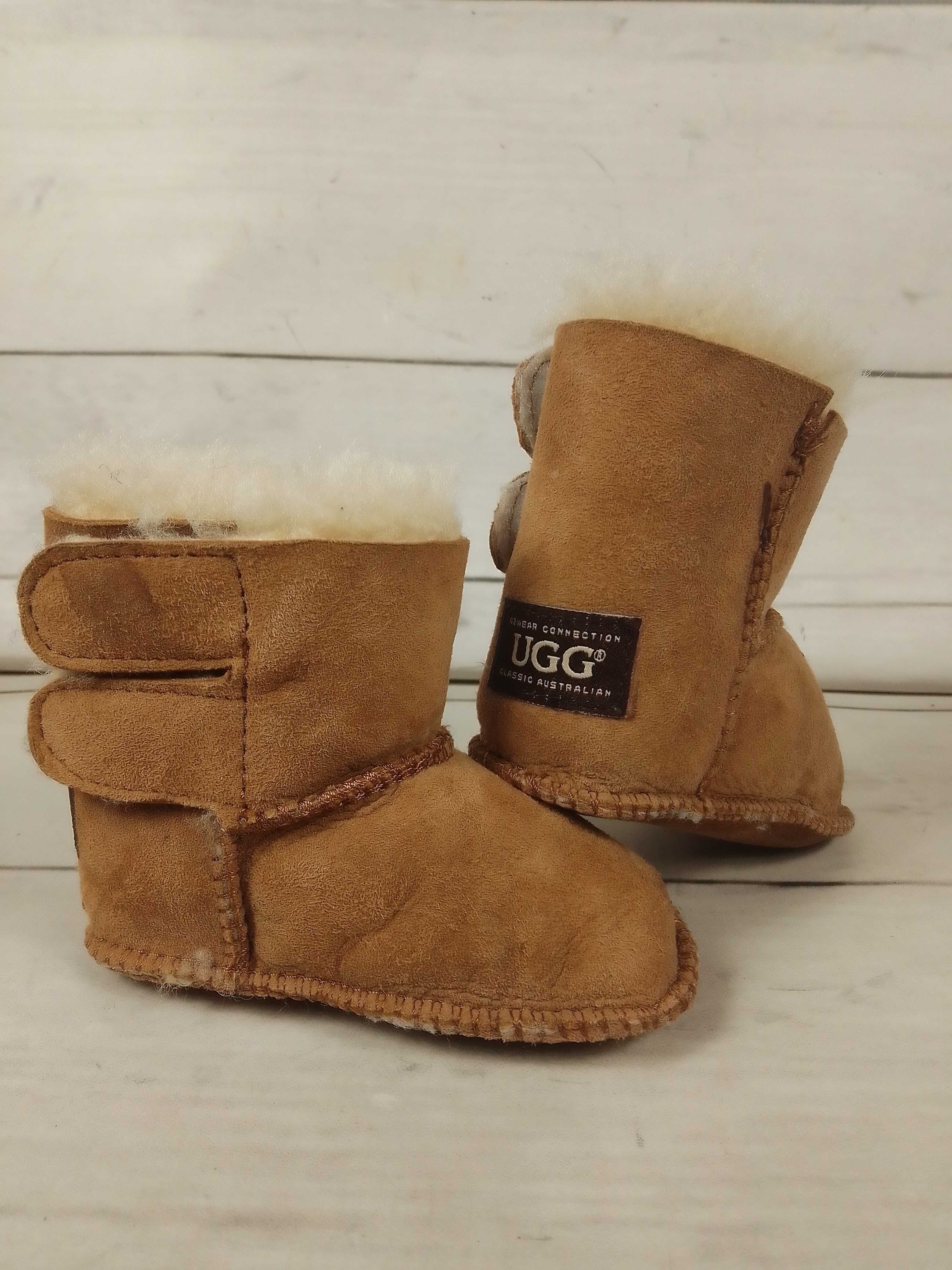 UGG Clasicss Australian wełniane mukluki dla bobasa