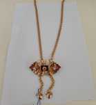Gargantilha ouro de 19,2k