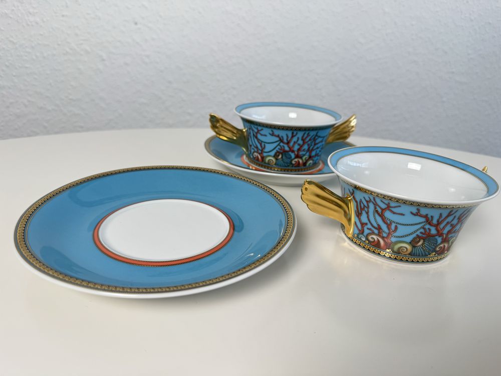 Bulionówka Ze spodkiem Rosenthal Versace Medusa
