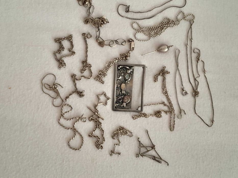 Bizuteria damska bransoletki z kamieni naturalnych srebro