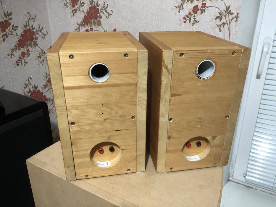 Monacor DIY проект, 60 Ват, 4 ом, 91 дб, Звук/Бас!