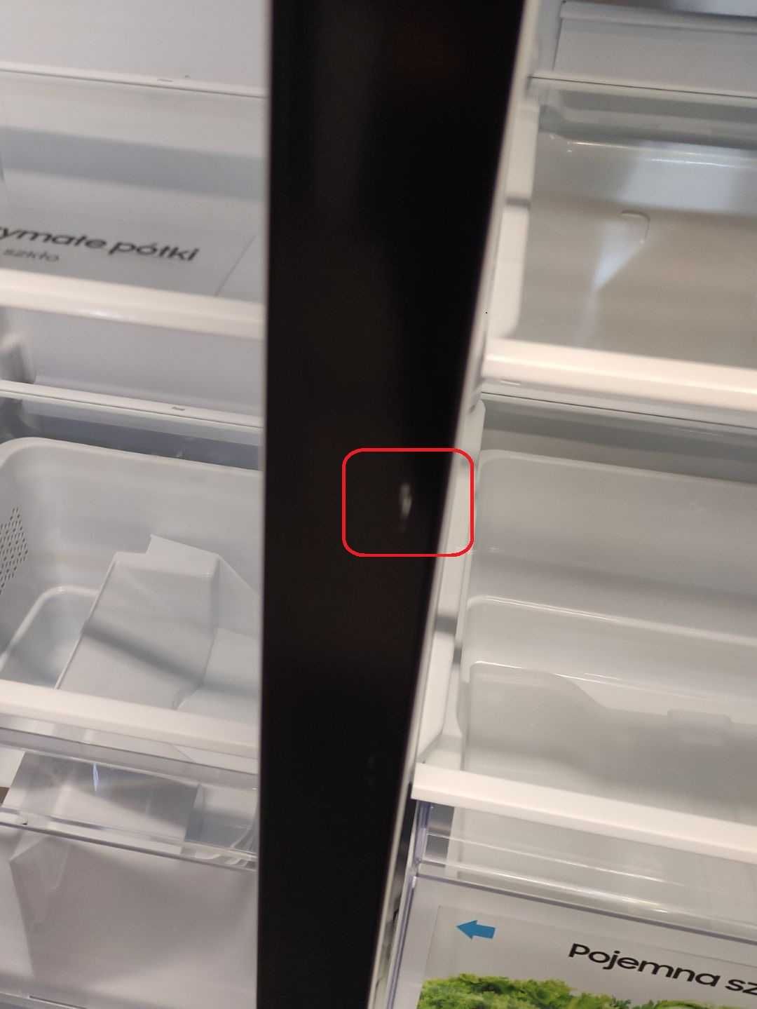 Lodówka SidebySide No Frost Samsung RS65R54412C 178cm OUTLET 12DG27