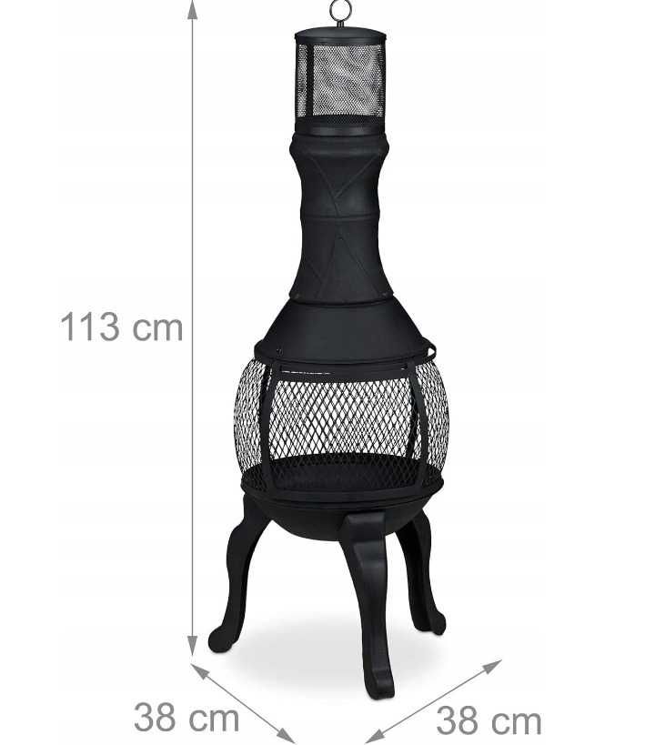 Palenisko kominek ogrodowy 113 x 38 cm
