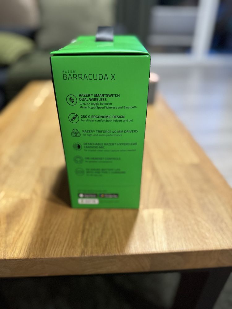 NOWE Słuchawki Razer Barracuda X - bezprzewodowe 4 w 1!