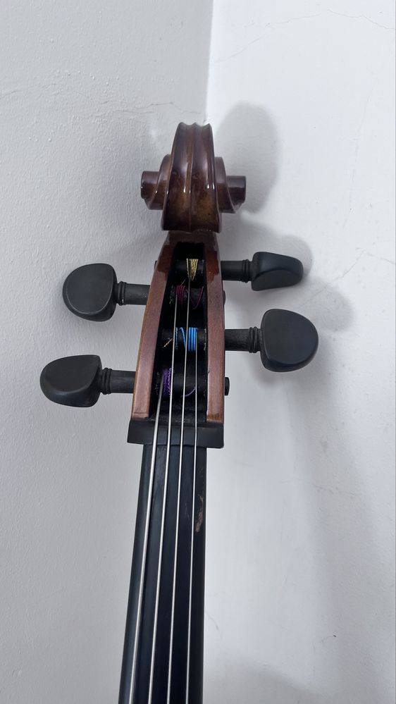 Violoncelo cremona SC-75, 4/4 + arco + capa de transporte + ío