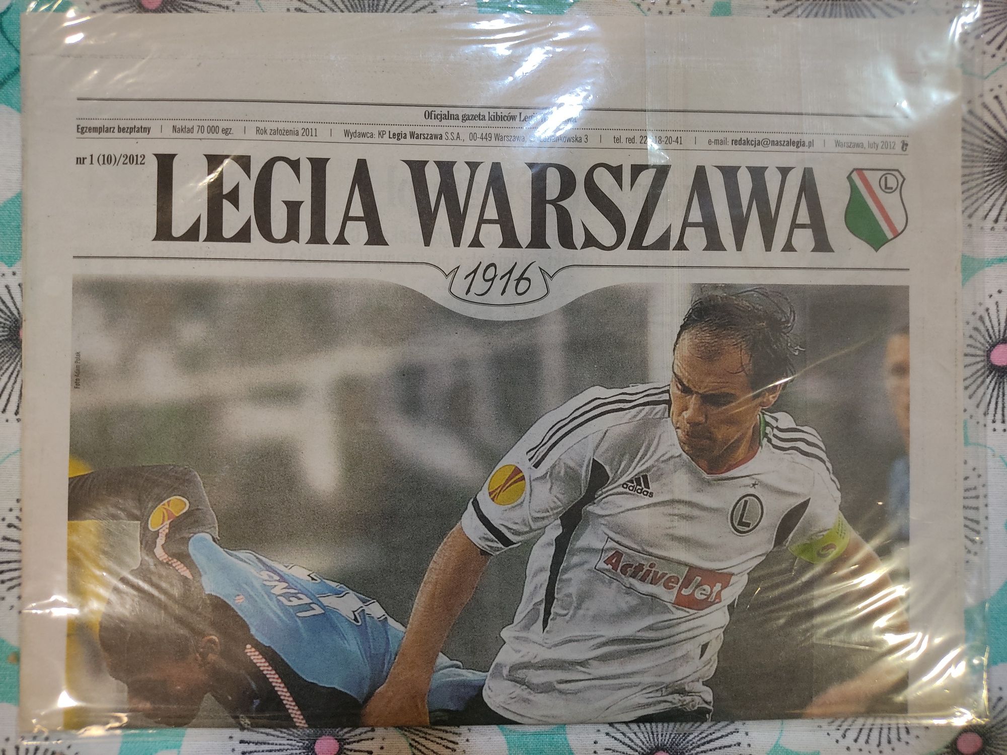 Programa de Legia Varsóvia Sporting Europa league 2011/12