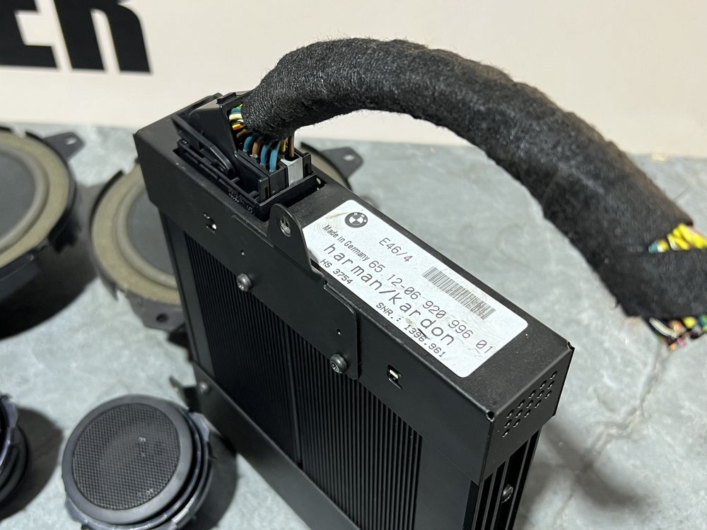 Музика Harman Kardon БМВ Е46 Колоники Динамики Пищалки Харман Кардон