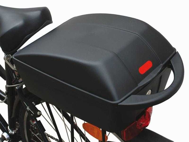 Kufer bagażowy na rower • Schowek • Sakwa / Pojemność 11 litrów
