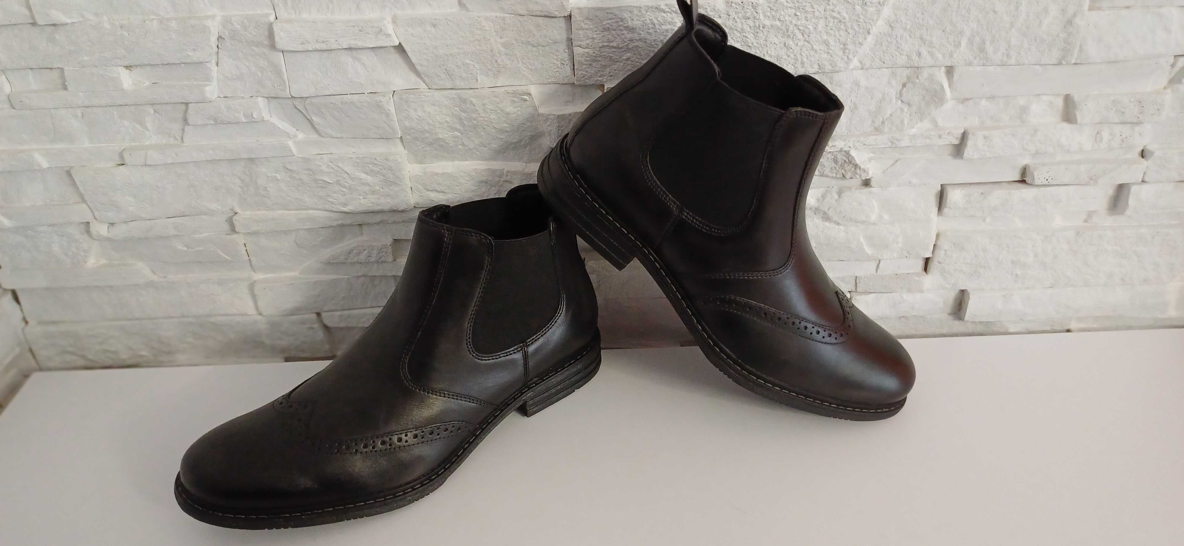 Nowe sztyblety GOSOFT SWISS Comfort roz.44 wkł.30,5 cm.