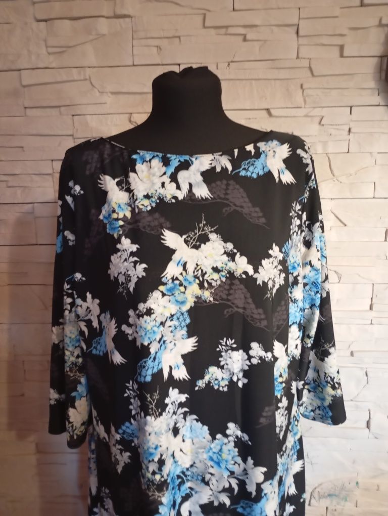 Piękna elegancka sukienka rozm 48