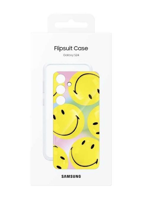 Оригинальный чехол Samsung S24 Flipsuit (Smile) SM-S921