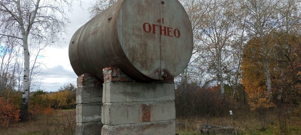 Бочка металева ємністю 10 м3