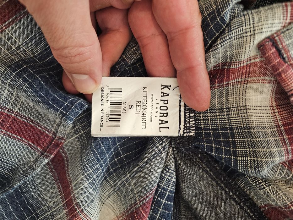 Camisa xadrez Kaporal S