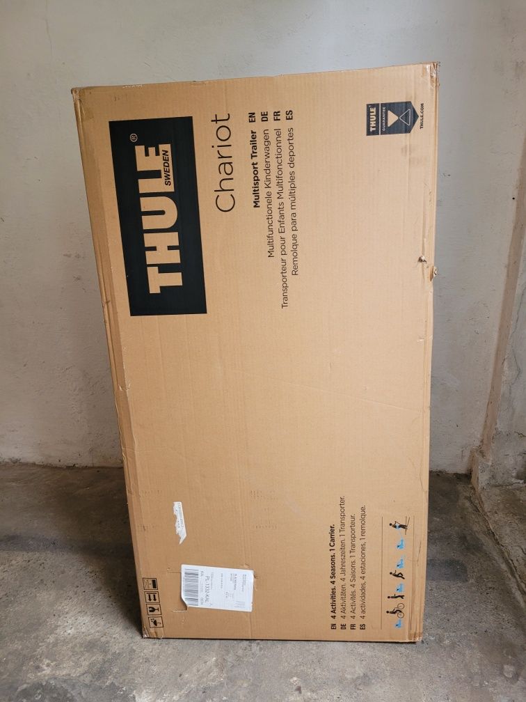 Przyczepka rowerowa Thule Chariot Cougar 1 os. NOWA
