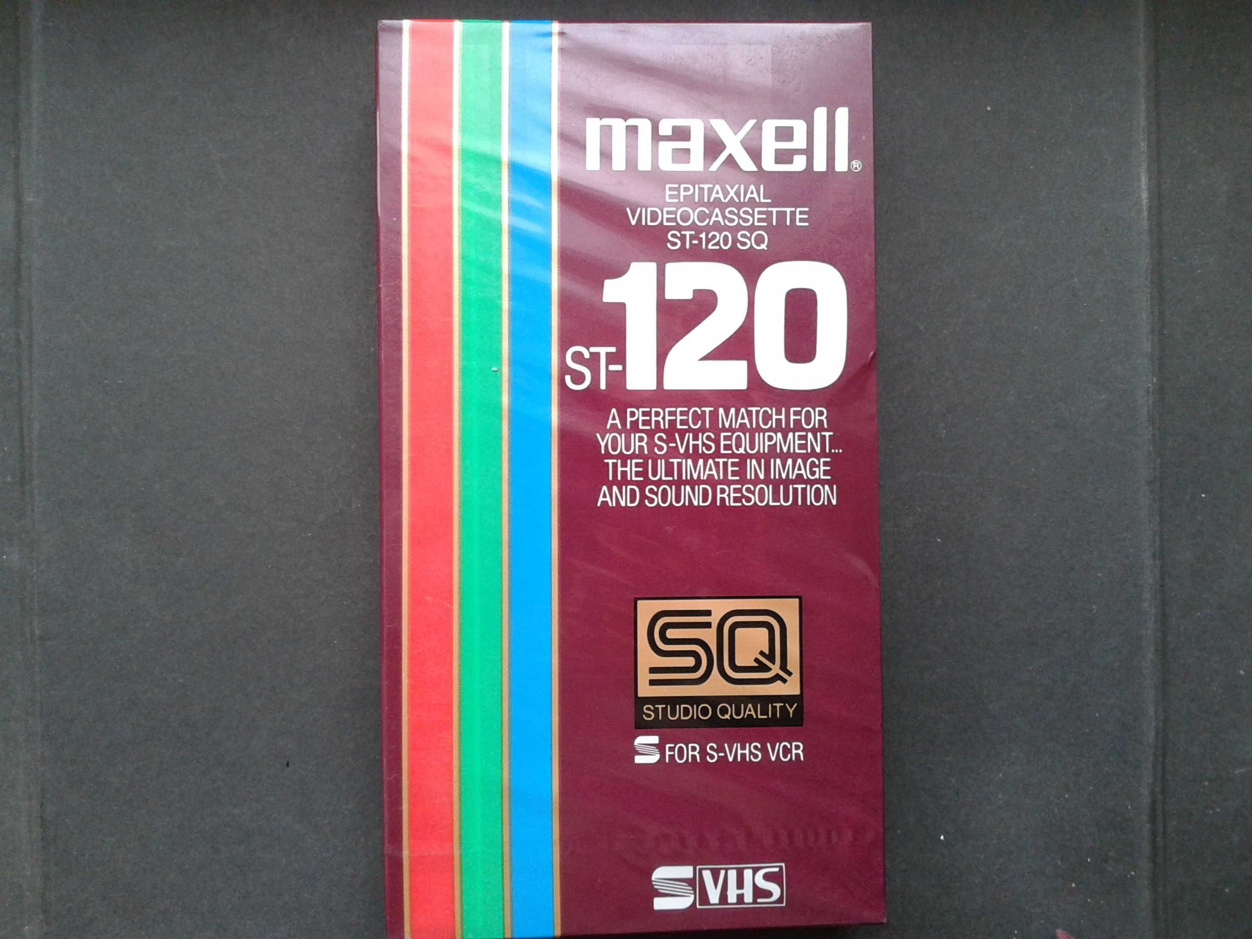 Новые видеокассеты VHS, S-VHS Maxell, JVC, FUJI