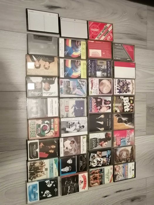Zestaw kaset magnetofonowych + gratis