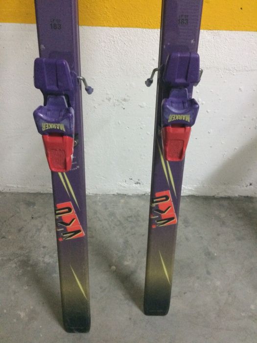 Skis de prática de ski