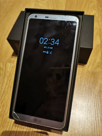 Telefon LG G6 srebrny