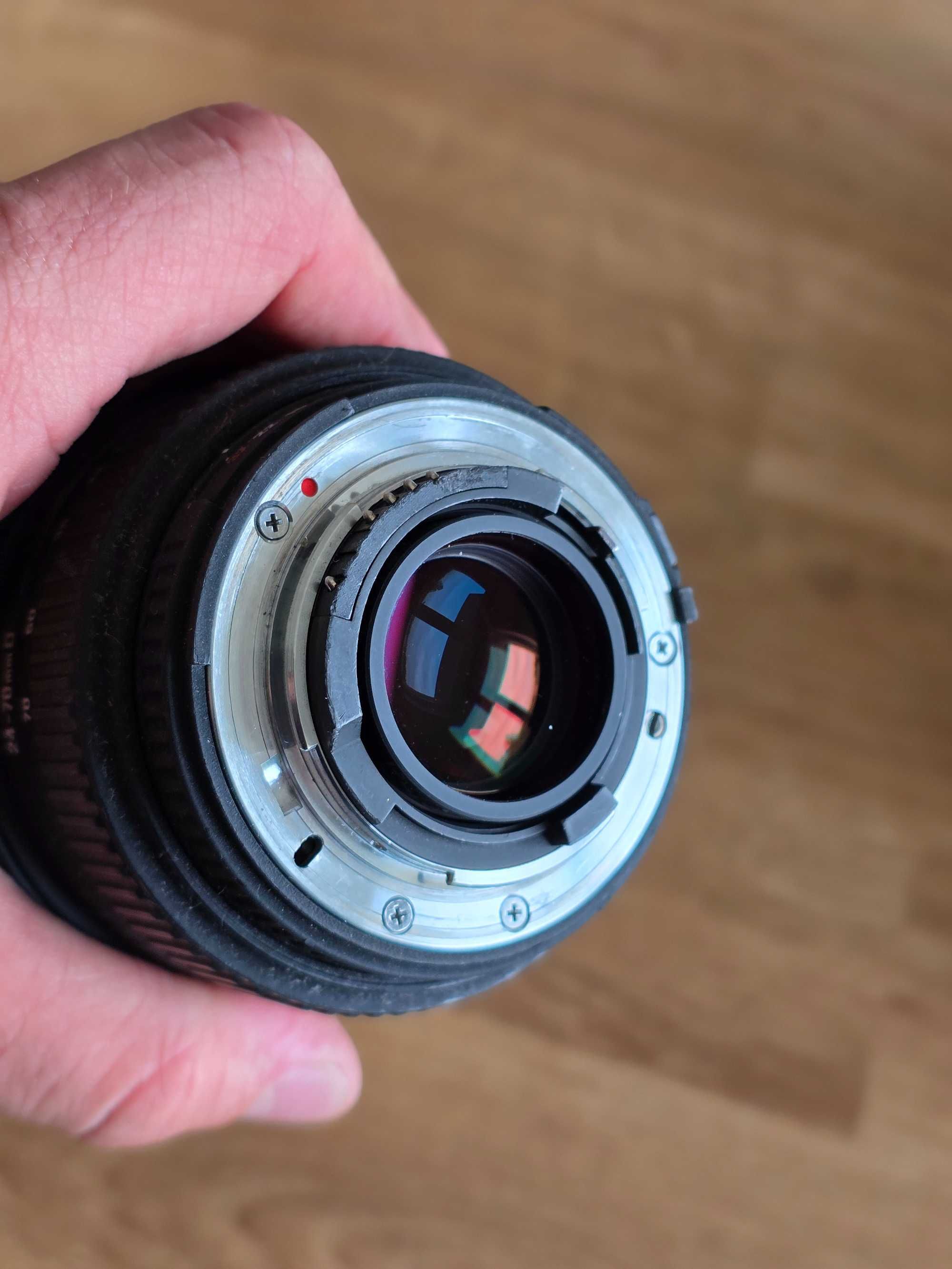 Obiektyw Sigma 24-70mm F2.8 EX DG Macro Nikon bdb pełna klatka FF