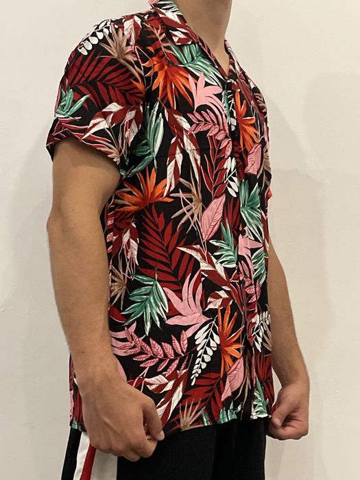 Thomas koszula hawajska z krótkim rękawkiem w kwiatki nowa