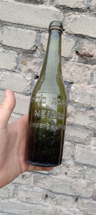 Stara butelka Nysa Neisse