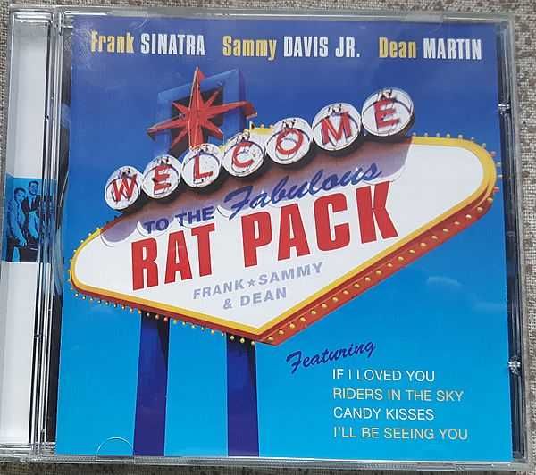 Trzy płyty CD Frank Sinatra and Rat Pack