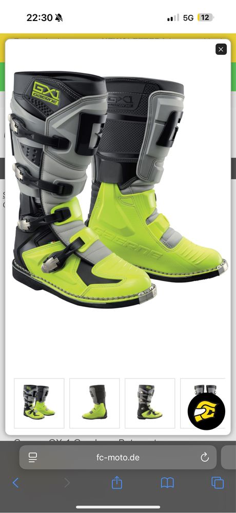 Buty cross Gaerne GX-1 Goodyear S24, buty r.40