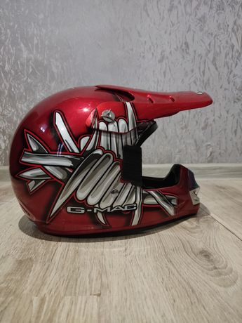 Продам ендуро шлем розмір М дитячий майже новий