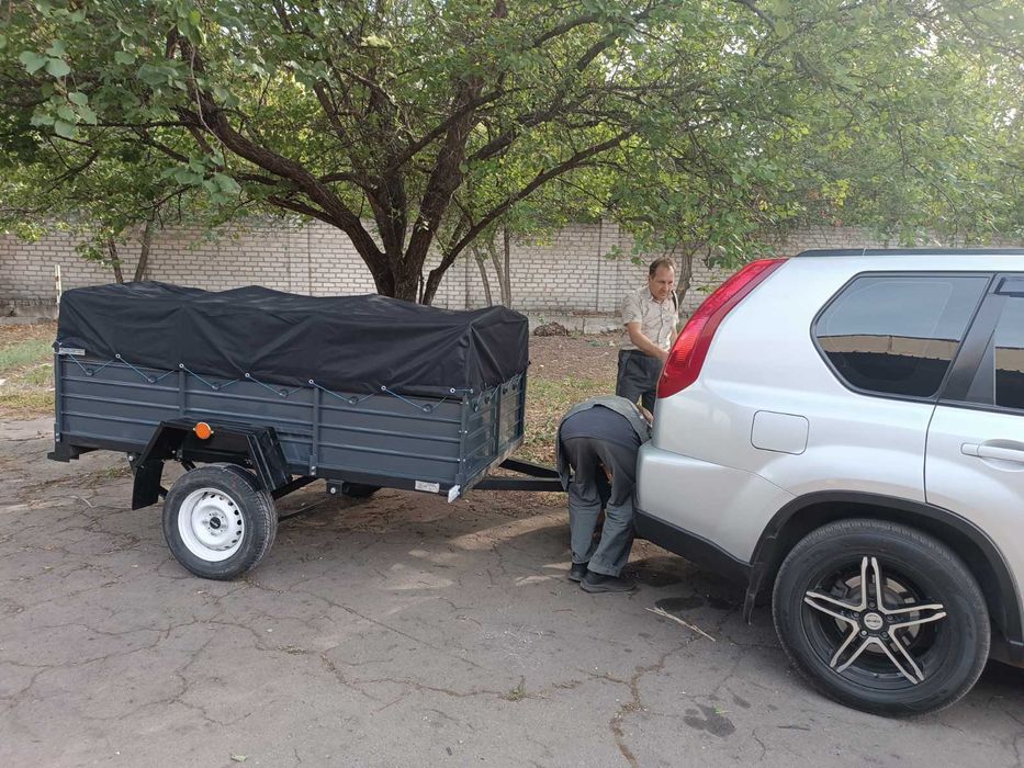 Хит Зсу и переселенцев огромный прицеп 2500на1300 с 500 бортом