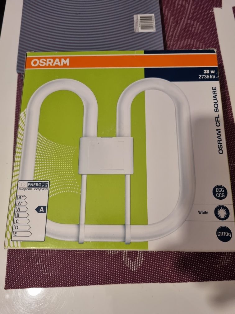 Żarówki  firmy Osram CFL SQUARE