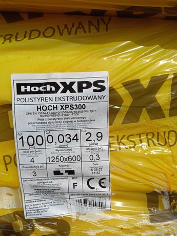 Styrodur HOCH XPS 300kpa, dla fundamentów twardy 100mm od 20m3 Dostawa