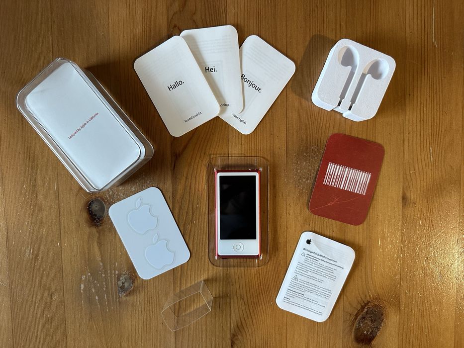 iPod Nano 7 Product Red