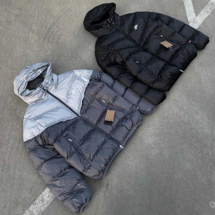 !SALE! Пуховик Nike NSW Storm-Fit Gray XS S M L XL XXL куртка найк