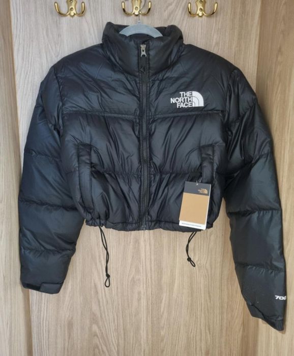 THE NORTH FACE 700 czarna kurtka north face krótka zimowa NOWA ORYG