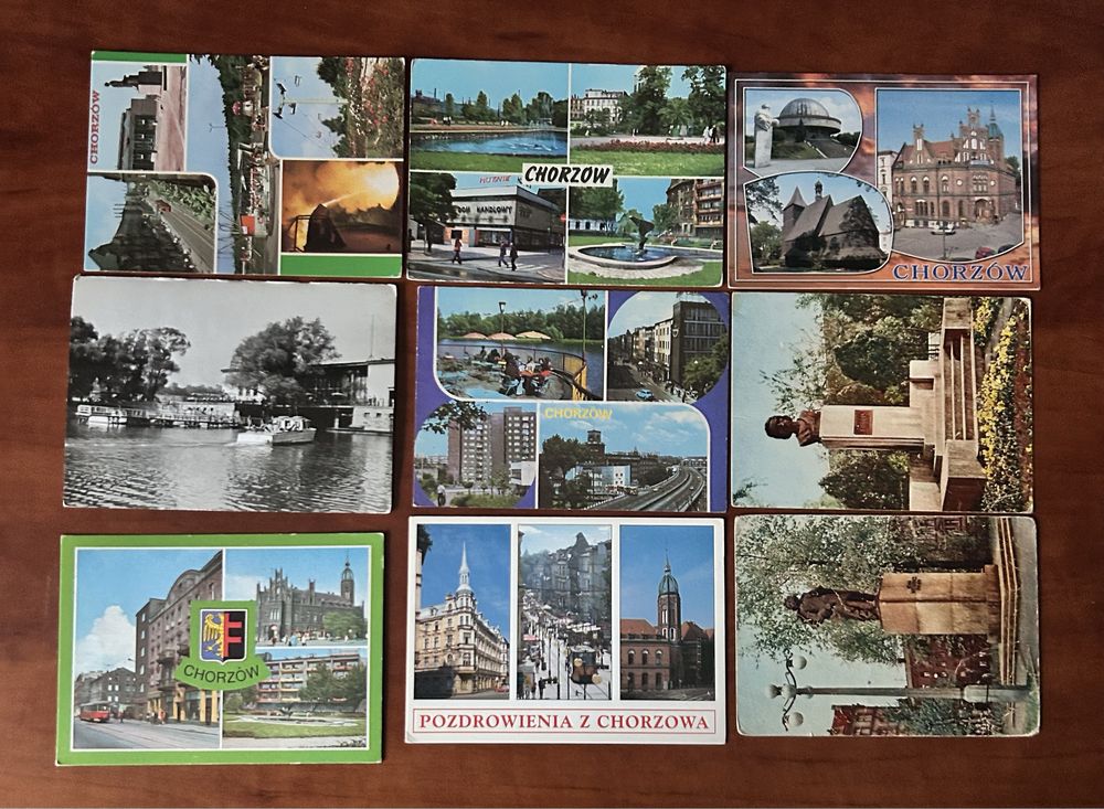 Chorzów Königshütte (54 pocztówki & 4 książki)