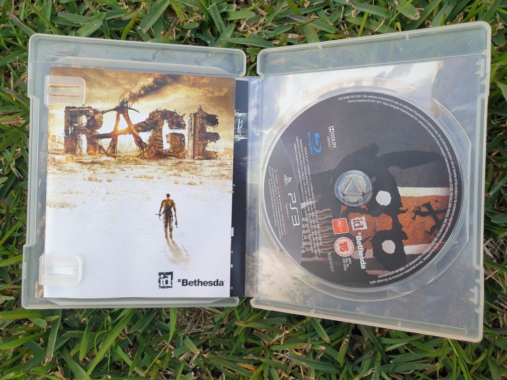 Jogos PS3  - supercar.  Rage. Stormrise. Metal gear solid 4
