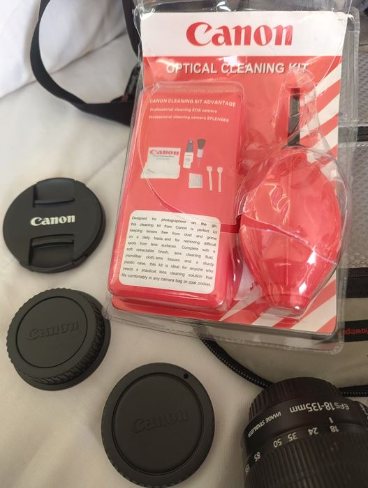 Canon 70D + Lente 18-135