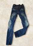 Jeansy ciążowe rozm. 36 S mama skinny hm h&m