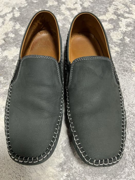 Шкіряні мокасини туфлі чоловічі