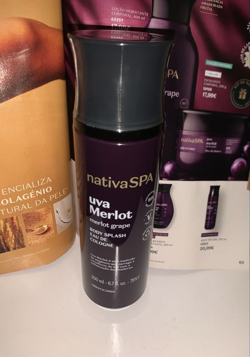 Kit Nativa SPA Uva Merlot