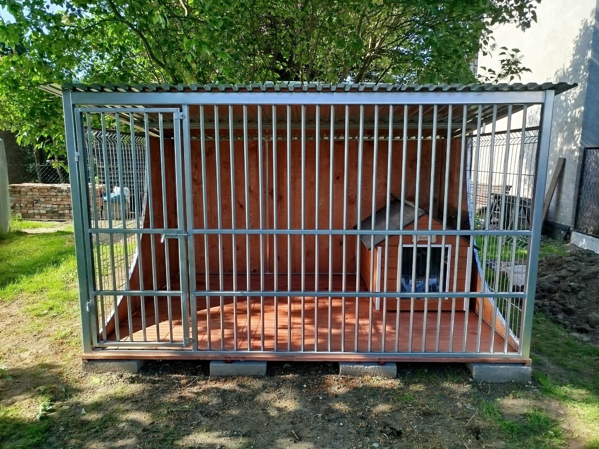 Kojec dla psa ocynkowany 3x2