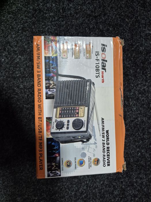 Rádio Portátil Multifuncional