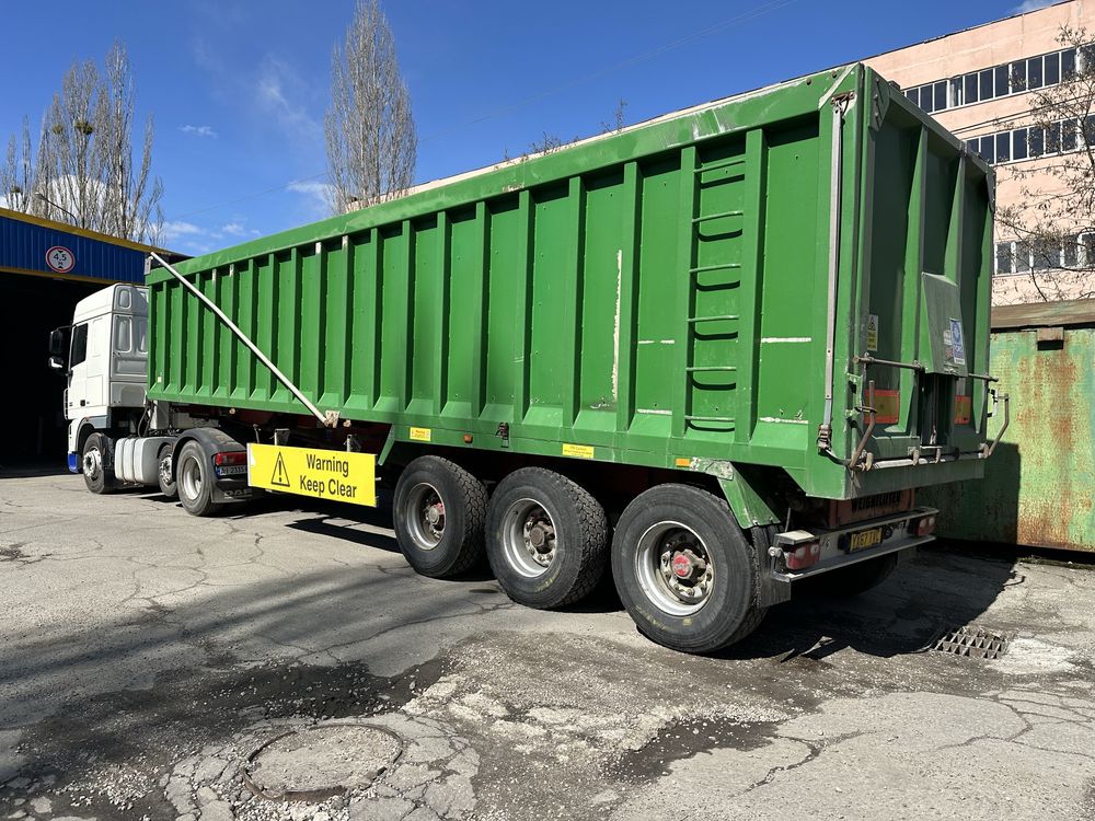 Напівпричіп самоскид зерновоз