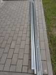2 arkusze gipsokartonu 120 na 200 cm oraz profile metalowe (nowe)