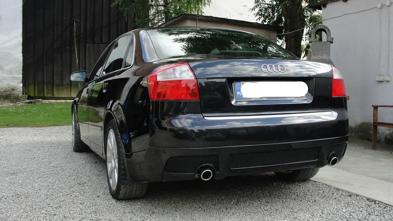 Audi A4 B6 dokładka zderzaka tył