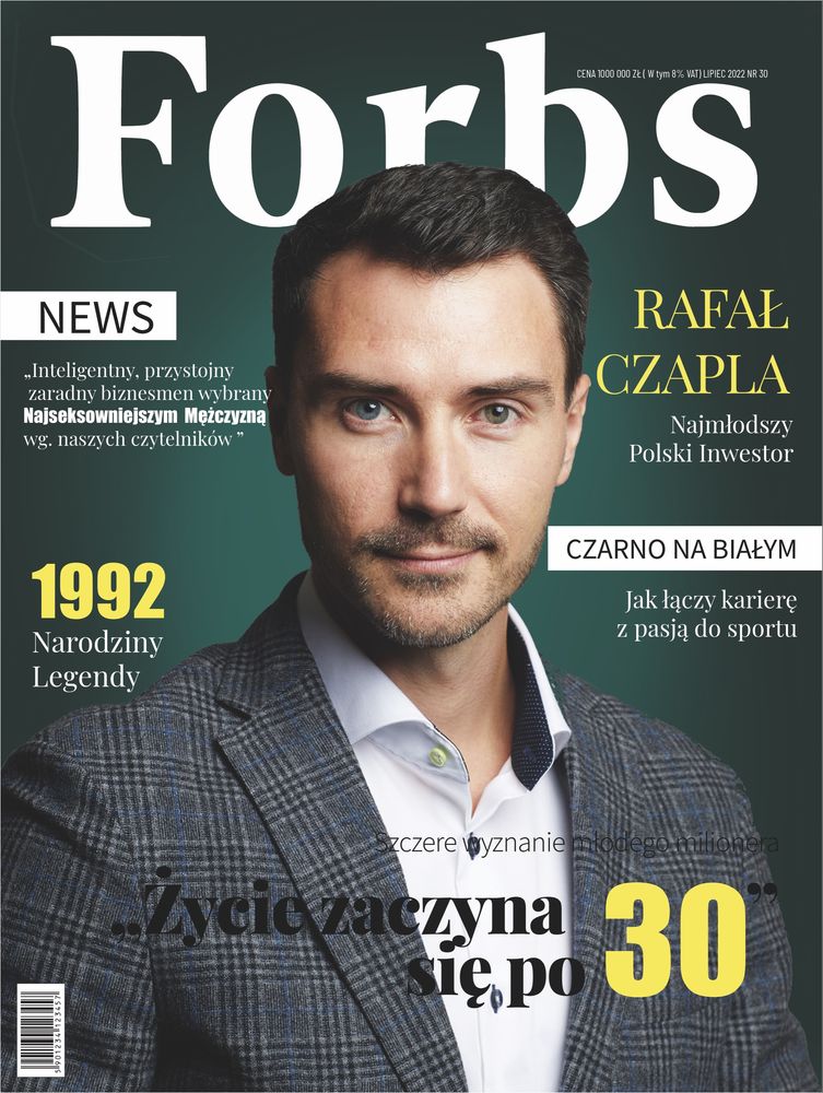 Okładka magazynu z Twoim zdjęciem na prezent