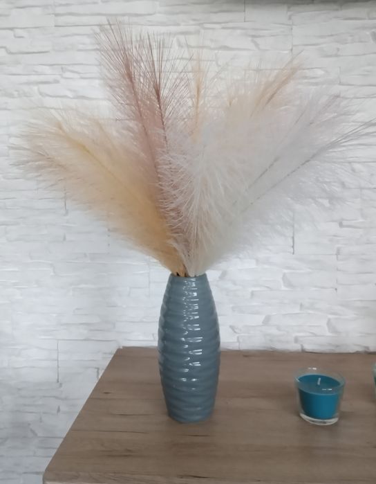 20 szt. sztuczna trawa pampasowa 55 cm