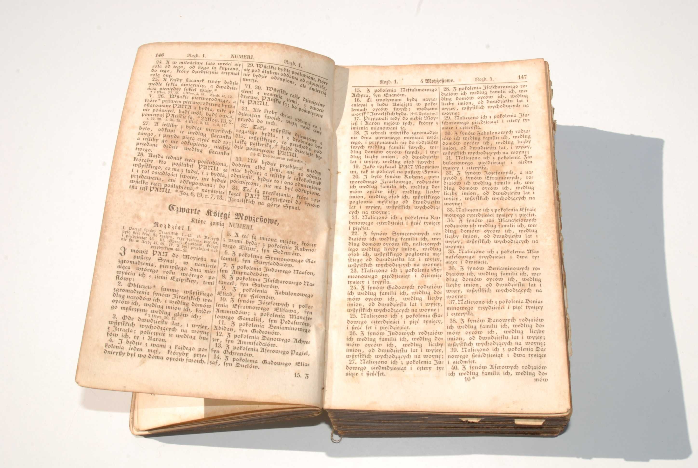 BIBLIA GDAŃSKA - Stary i Nowy Testament 1854