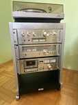 Akai stereo, kompletna wieża w dedykowanej szafce
