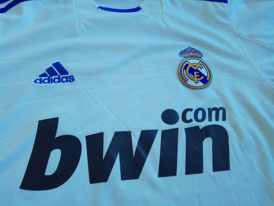 Real Madryt 2010/11 home Cristiano Ronaldo koszulka piłkarska Adidas